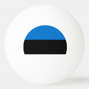 Estland-Flagge Tischtennisball