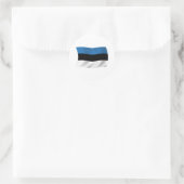 Estland Flaggen Aufkleber (Tasche)