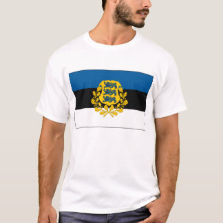 Estland-Flaggen-T - Shirt