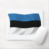 Estland Flaggenmousepad Mousepad (Mit Mouse)