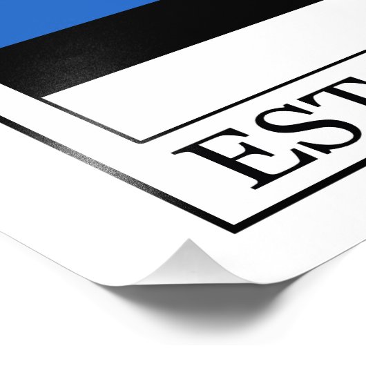 Estland Fotodruck (Ecke)