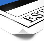 Estland Fotodruck (Ecke)