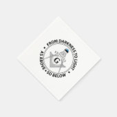 Estland Freimaurerei Zeichen Serviette (Ecke)