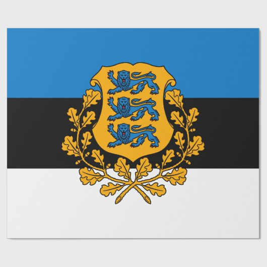 Estland Geschenkpapier (Flach)