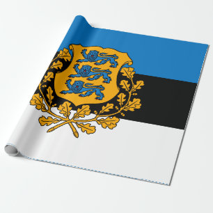Estland Geschenkpapier