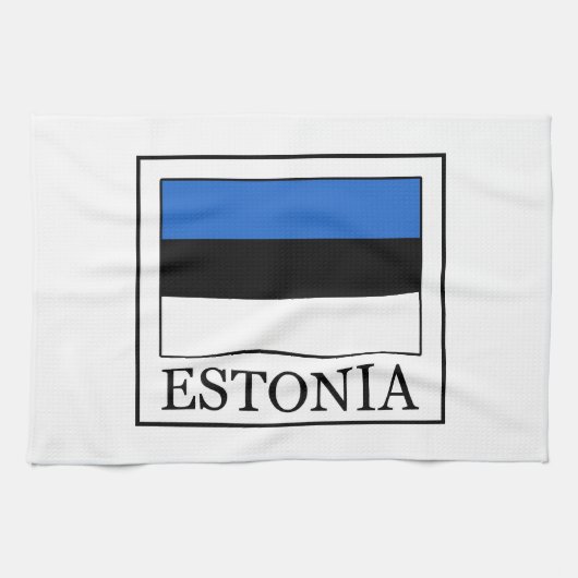 Estland Geschirrtuch (Horizontal)