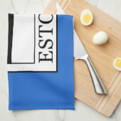 Estland Geschirrtuch (Viertel Falte)