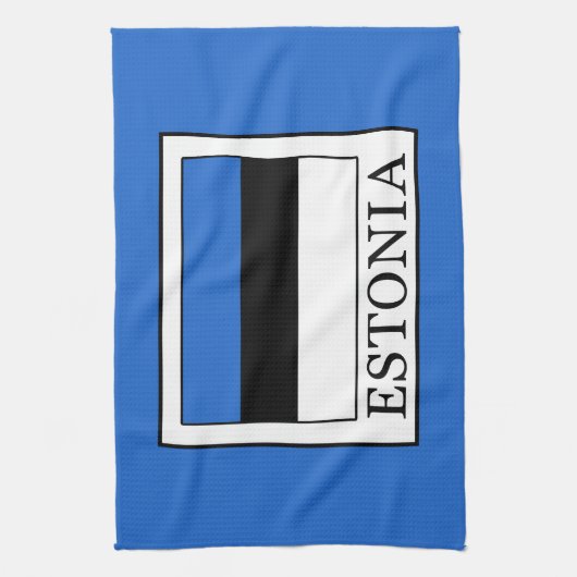 Estland Geschirrtuch (Vertikal)