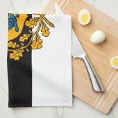 Estland Geschirrtuch (Viertel Falte)