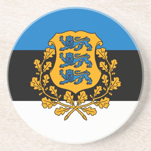 Estland Getränkeuntersetzer (Vorne)