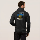 Estland Hoodie (Schwarz voll)