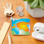 Estland Karte Schlüsselanhänger