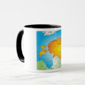 Estland Karte Tasse (Vorderseite Links)