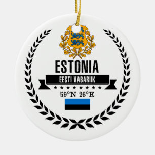 Estland Keramikornament