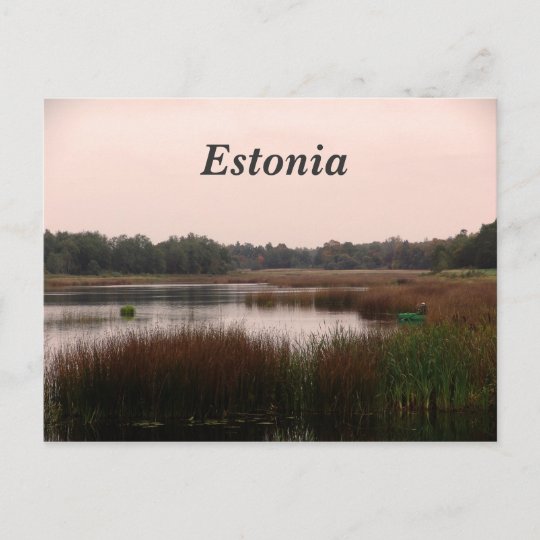 Estland Landschaft Postkarte Zazzle De