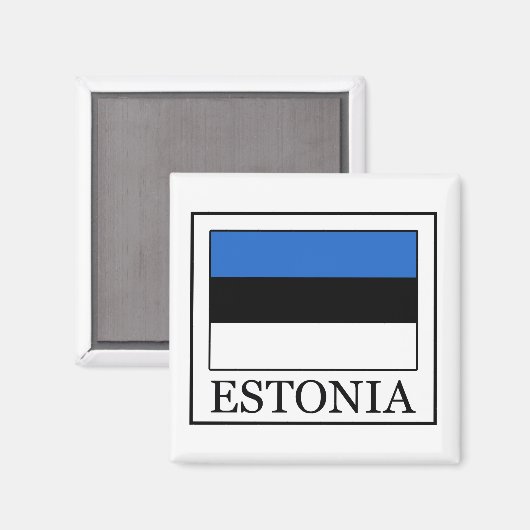 Estland Magnet (Vorderseite/Rückseite)