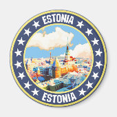 Estland Magnet (Vorne)