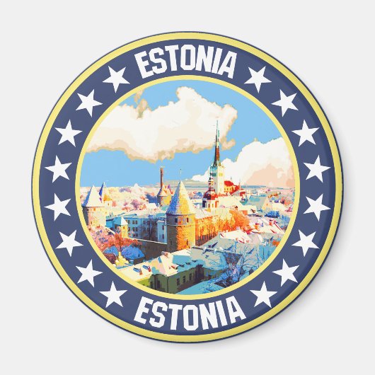 Estland Magnet (Vorne)