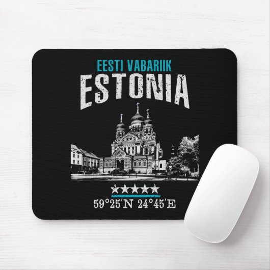 Estland Mousepad (Mit Mouse)
