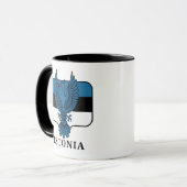 Estland Nordeuropa Tasse (Vorderseite Links)