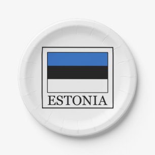 Estland Pappteller