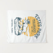 Estland Park Colorado Nationalpark Moose Sunset Wandteppich (Vorderseite (Horizontal))