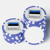 Estland Pokerchips (Stapel)