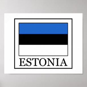 Estland Poster