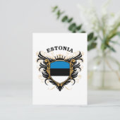 Estland Postkarte (Stehend Vorderseite)
