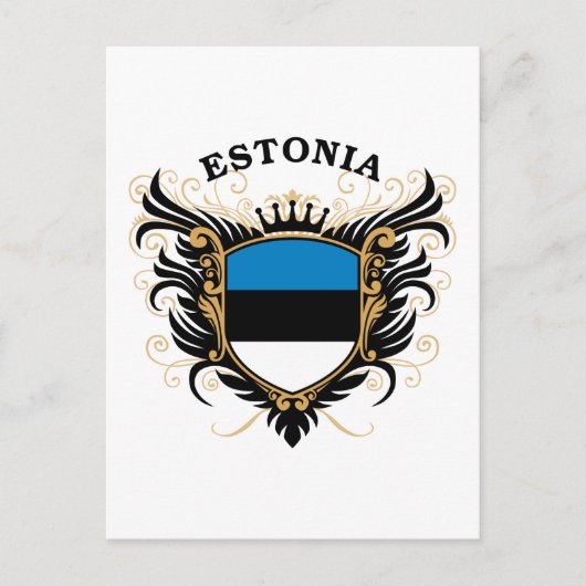 Estland Postkarte (Vorderseite)