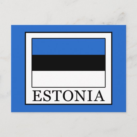 Estland Postkarte (Vorderseite)