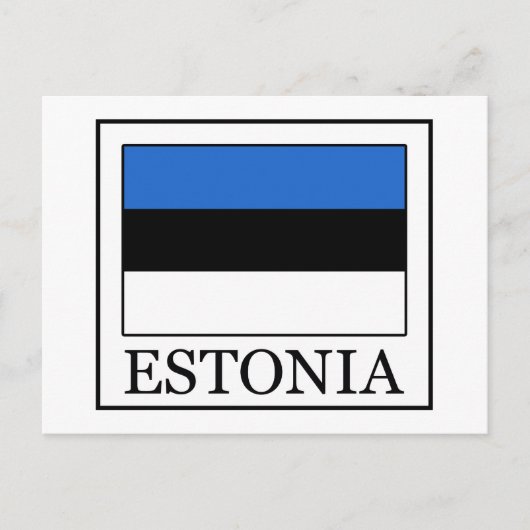 Estland Postkarte (Vorderseite)