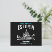 Estland Postkarte (Stehend Vorderseite)