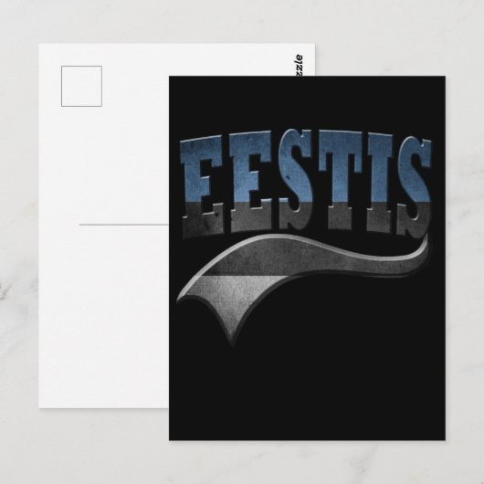 Estland Postkarte (Vorne/Hinten)