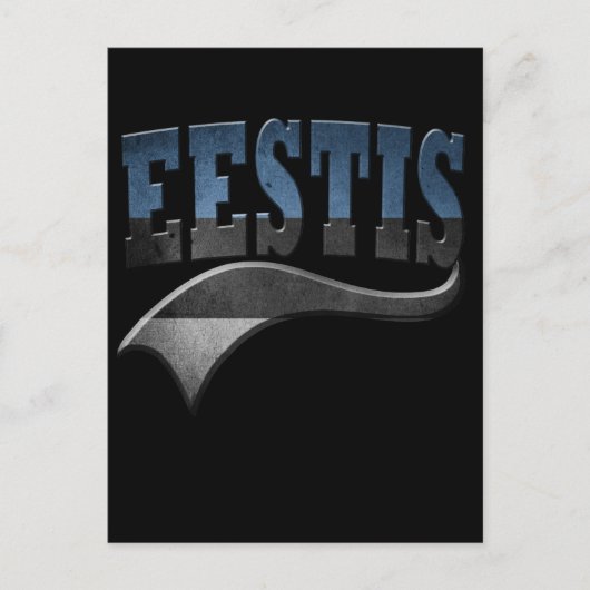 Estland Postkarte (Vorderseite)