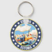 Estland Schlüsselanhänger (Rückseite)
