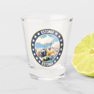 Estland Schnapsglas
