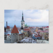 Estland Skyline Postkarte (Vorderseite)