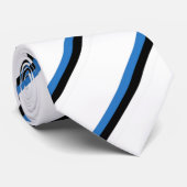 Estland stripes Flagge Krawatte (Gerollt)