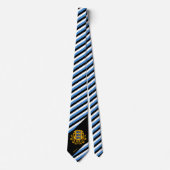 Estland Stripes Krawatte Business Estland Flag Mod (Vorderseite)