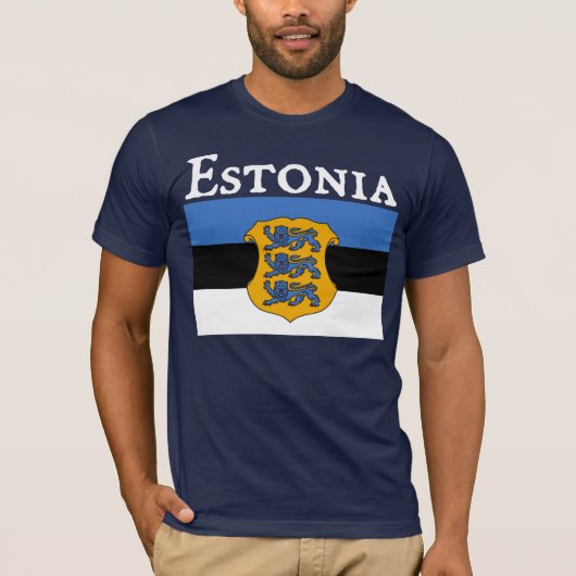 Estland T-Shirt (Vorderseite)