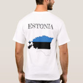 Estland T-Shirt (Rückseite)