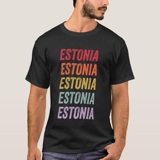 Estland T-Shirt (Vorderseite)