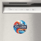 Estland Tallinn Travel Magnet (In Situ (Geschirrspüler))
