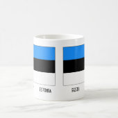 Estland Tasse Estonia Karte (Mittel)