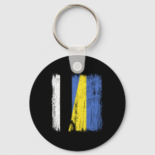 Estland Ukraine Halbflagge Estnische Ukrainische H Schlüsselanhänger