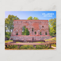 Estland, Viljandi Postcard!