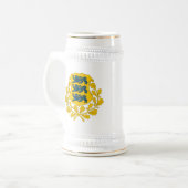 Estland-Wappen Tasse (Vorderseite Links)