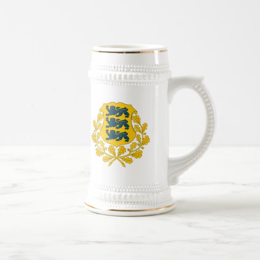 Estland-Wappen Tasse (Rechts)