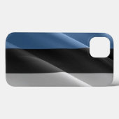 Estland - Waving Flag Case-Mate iPhone Hülle (Rückseite (Horizontal))